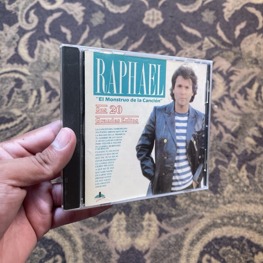 Raphael "El Monstruo De La Cancion" Sus 20 Grandes Exitos (CD, 1989, EMI)